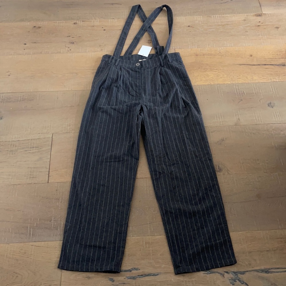Grey striped Hem and Thread New with Tags size Large